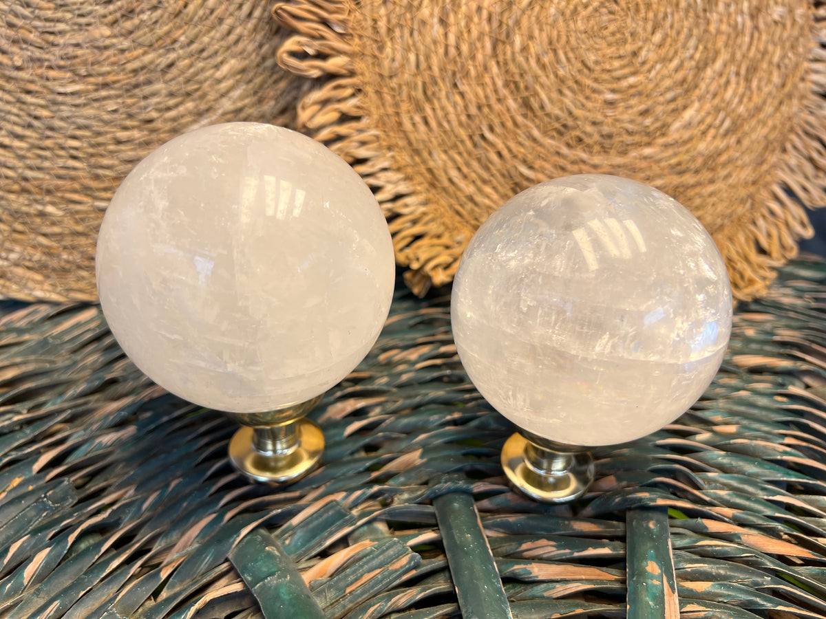 Natural Icelandic Calcite Sphere