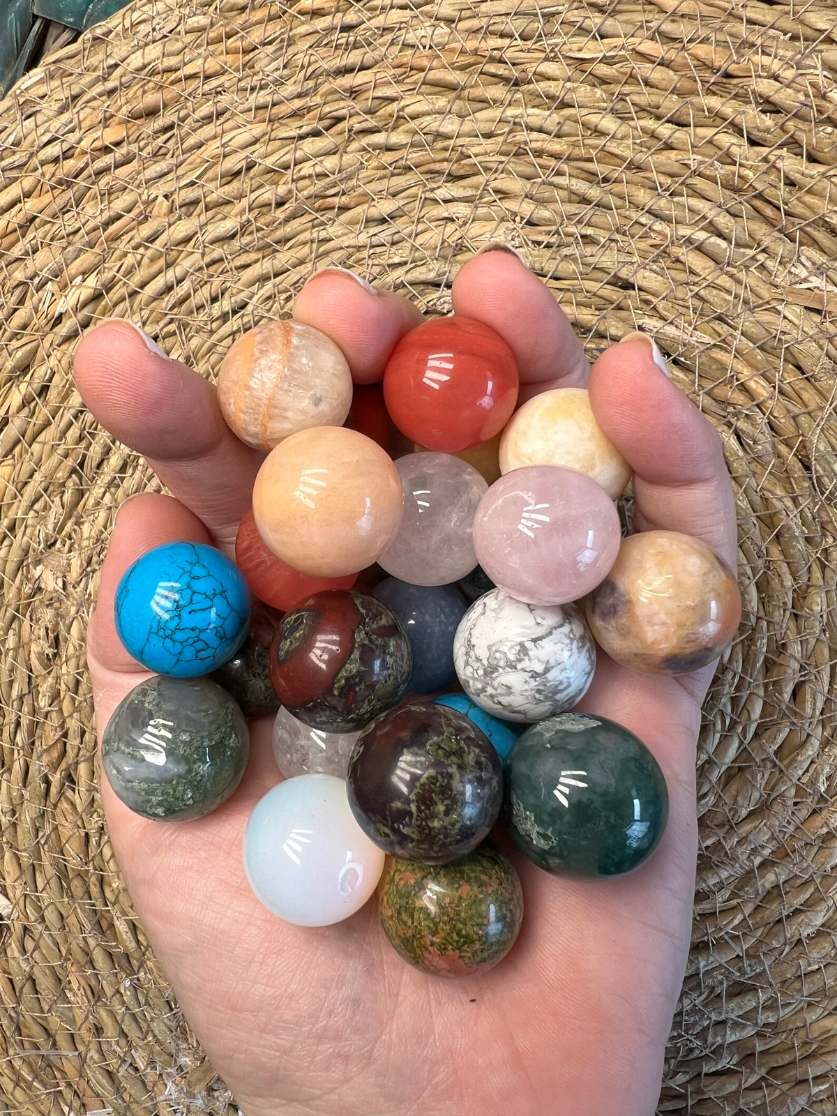 Natural Crystal Sphere Collection