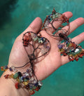 Small Seven Chakra Tree of Life Hanging Charm