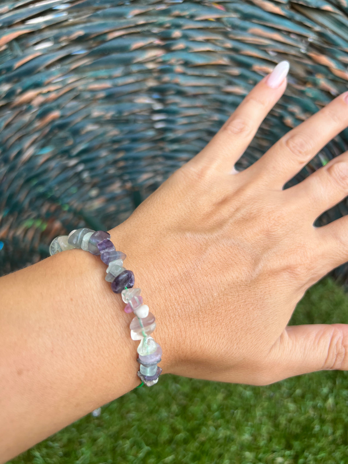 Natural Fluorite Zodiac Bracelet – Clarity, Focus & Balance | Gemini, Capricorn & Aquarius