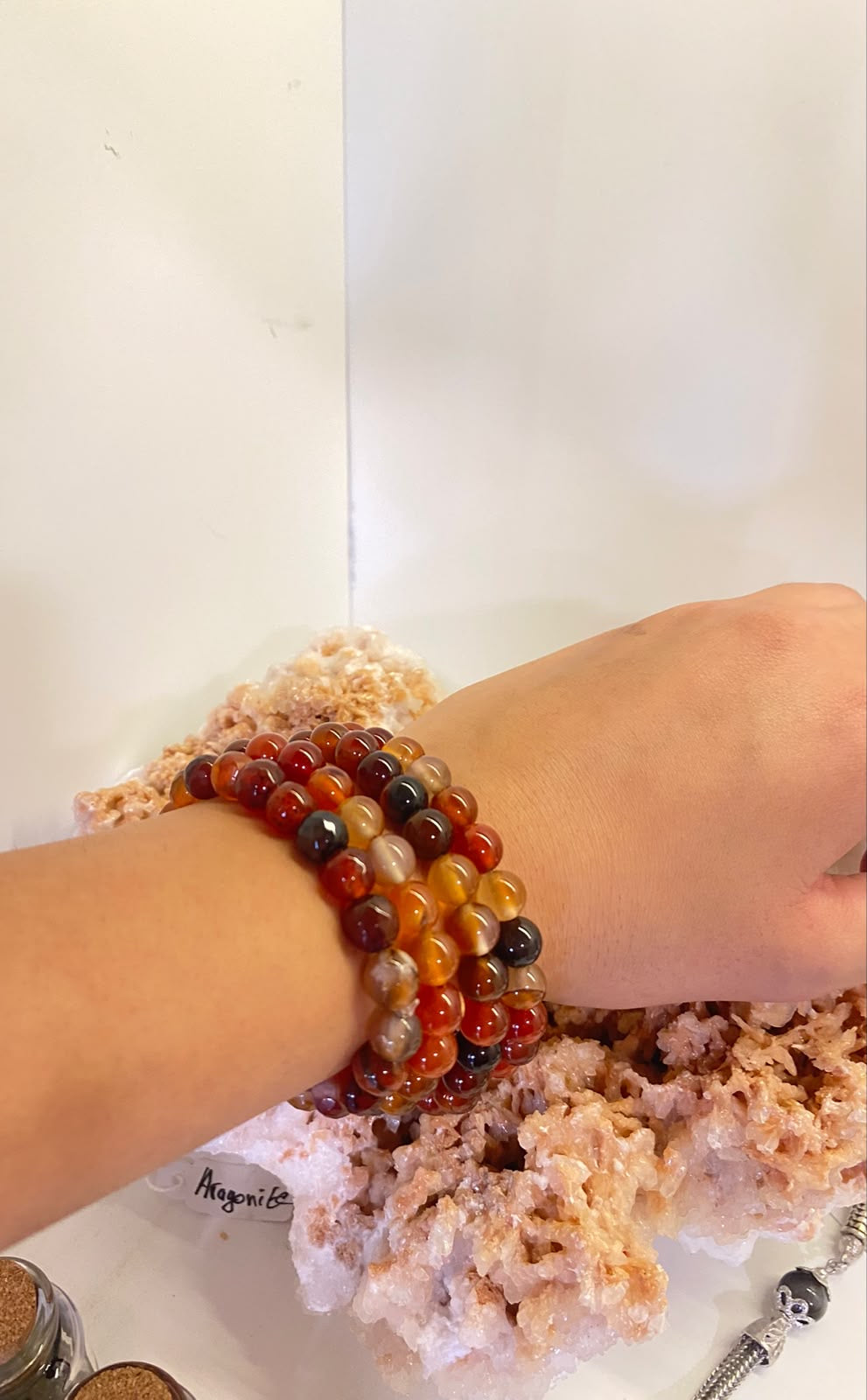 Natural Carnelian Bracelet – Confidence, passion, Motivation & Creativity | 8 mm Beads