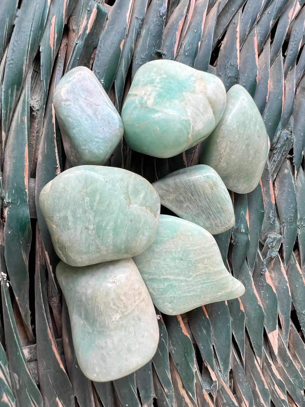 Natural Polished Amazonite Tumbles