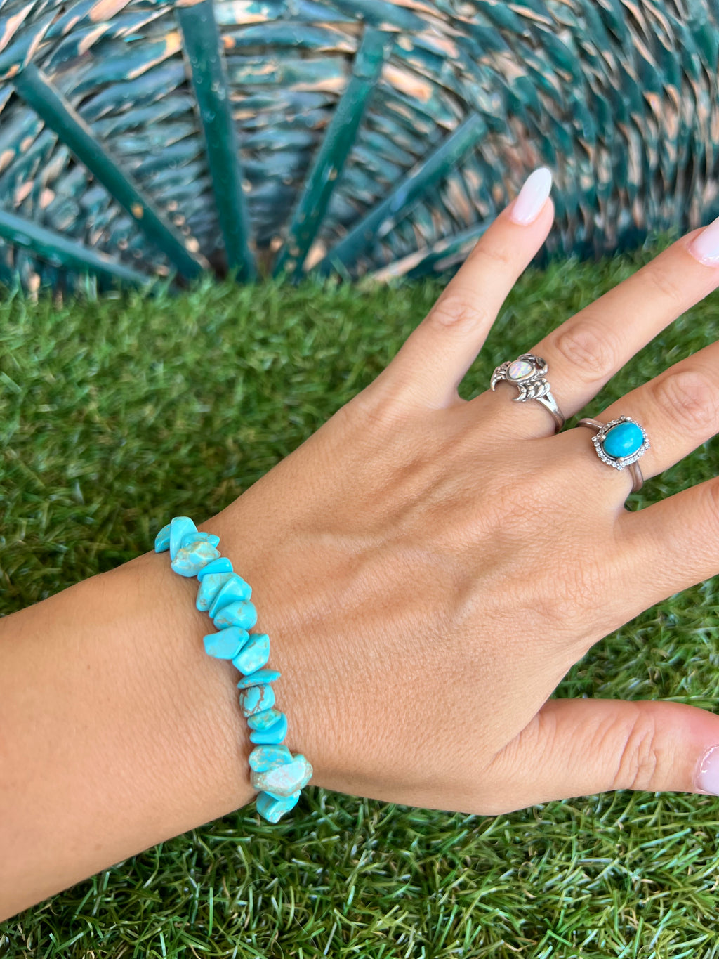 Stabilized Turquoise Zodiac Bracelet – Protection, Balance & Communication | Sagittarius, Pisces & Scorpio