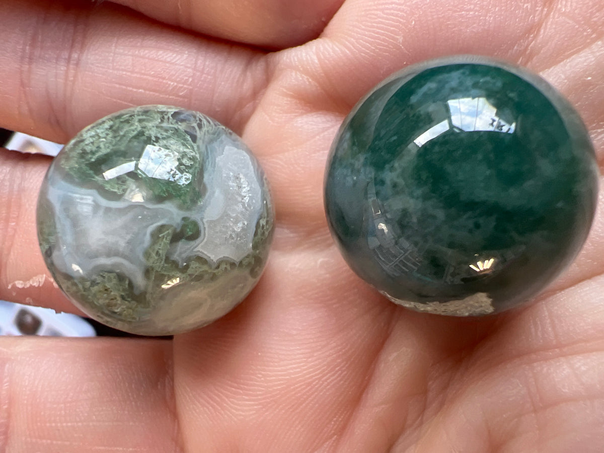 Natural Crystal Sphere Collection