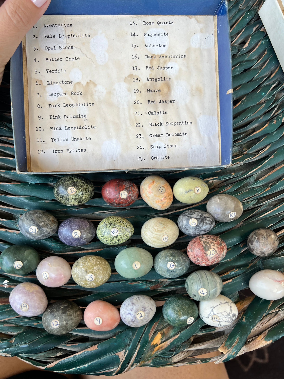 Natural Crystal Egg Collection