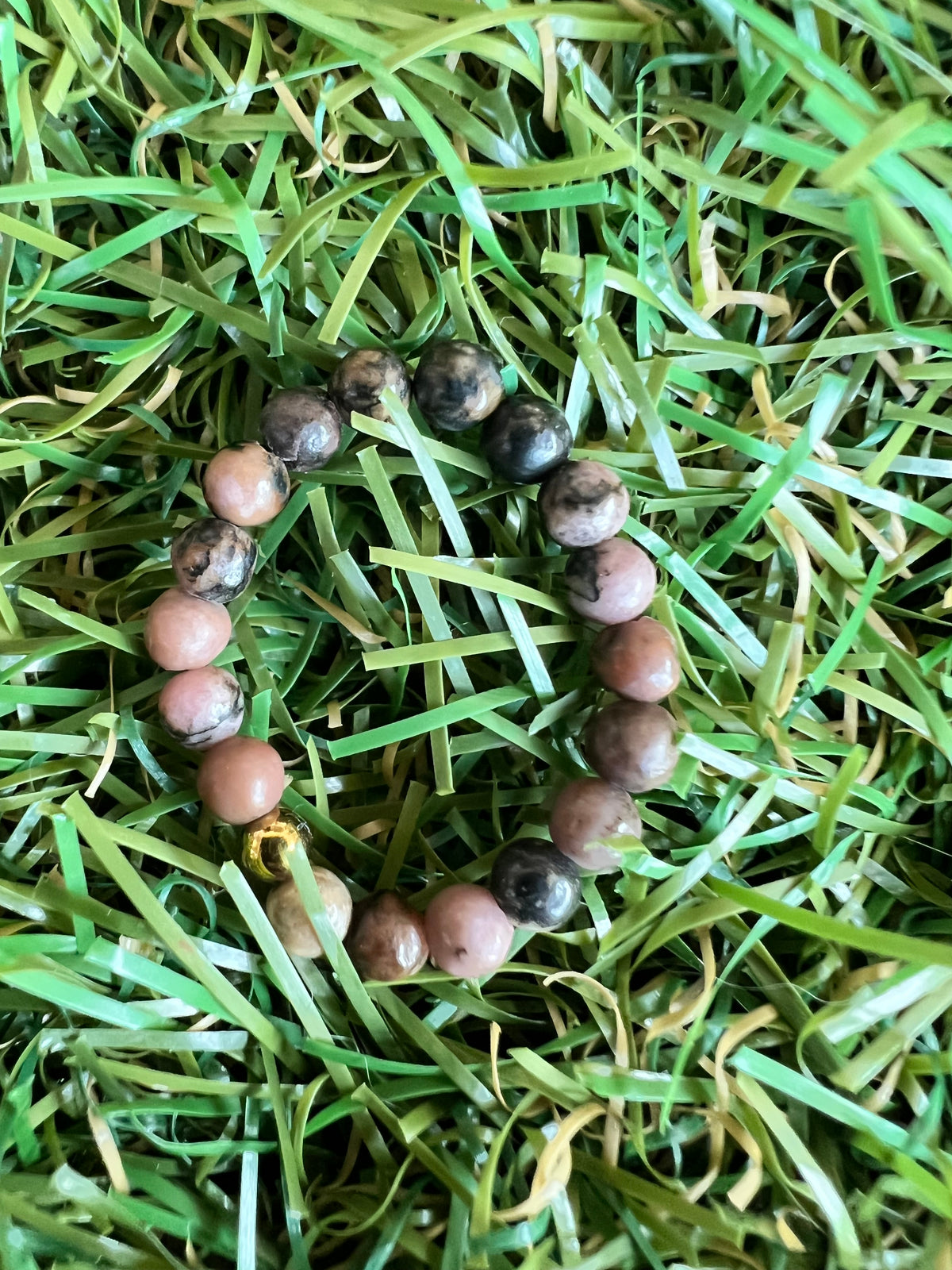 Natural Elastic Gemstone Beaded Ring – Intention & Energy | 3 mm