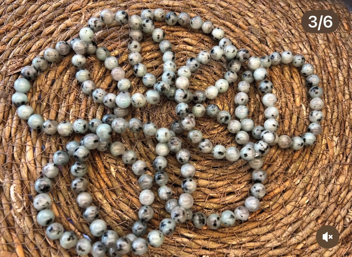 Natural Green Moonstone Intuition & Emotional Balance Bracelet – 8mm Genuine Elastic Beaded Bracelet