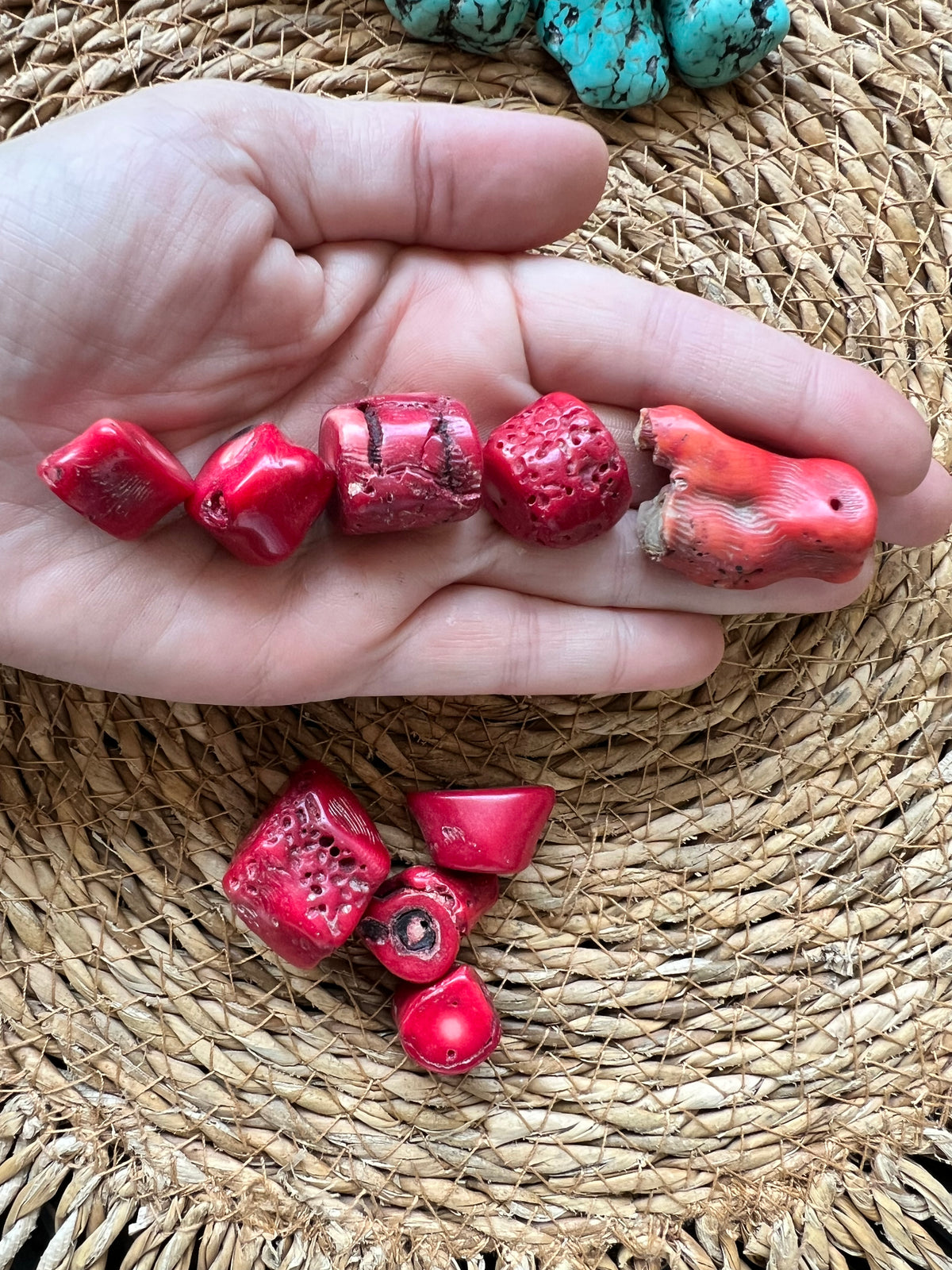 Red Coral Polished Tumble