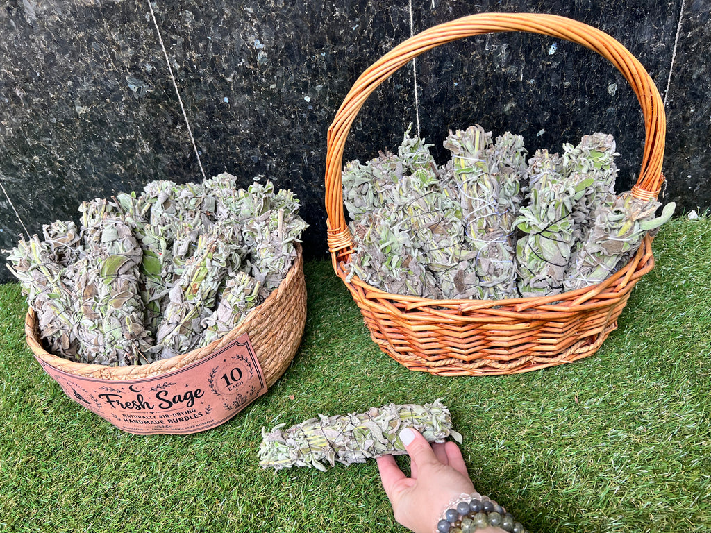 Fresh Sage Smudge Bundle – Natural Cleansing Stick
