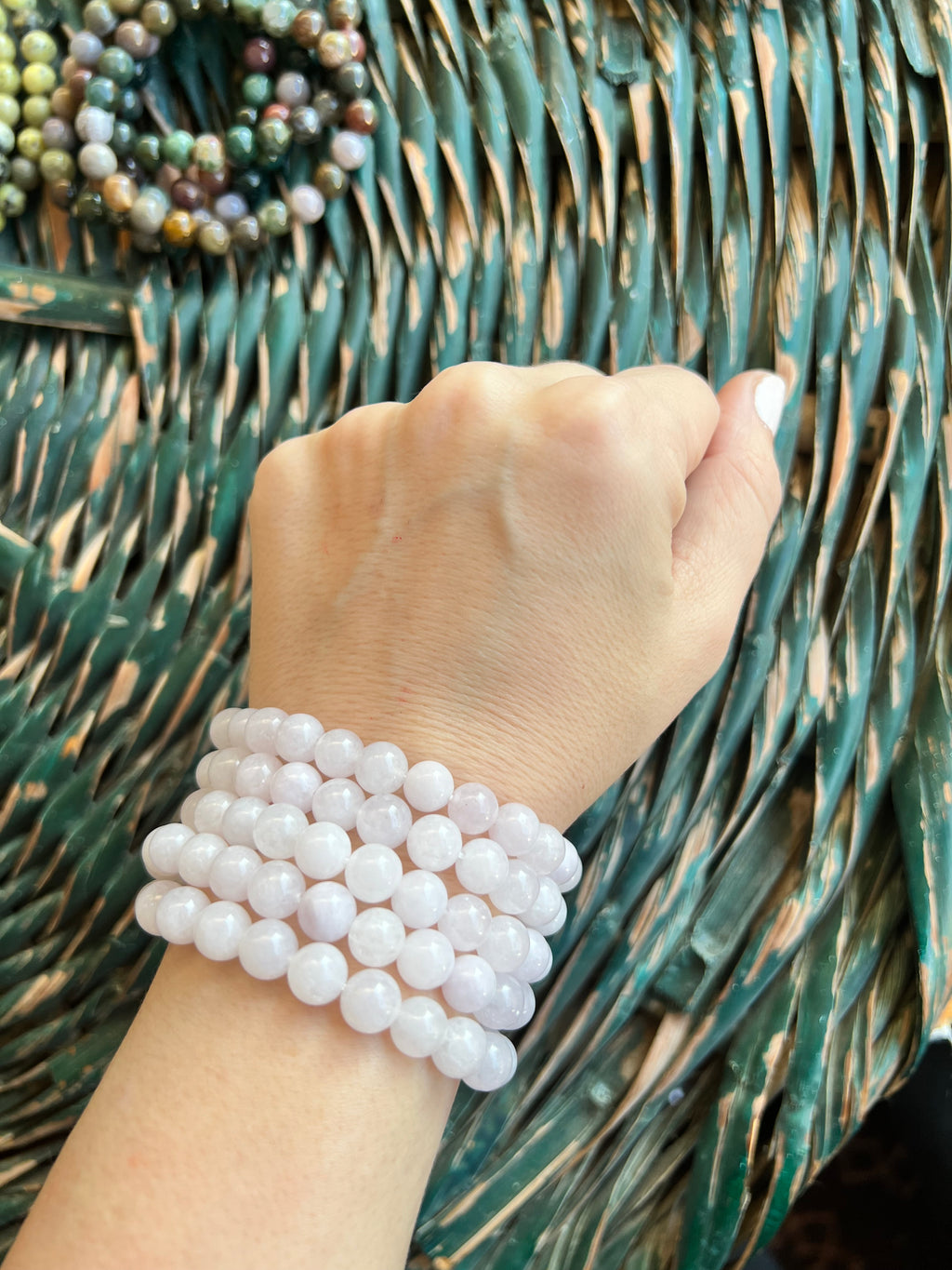 Natural Rose Quartz 8mm Beaded Bracelet | Love, Self-Love & Emotional Healing Crystal Bracelet