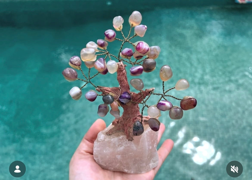 Harmony Mixed Agate Crystal Tree Collection