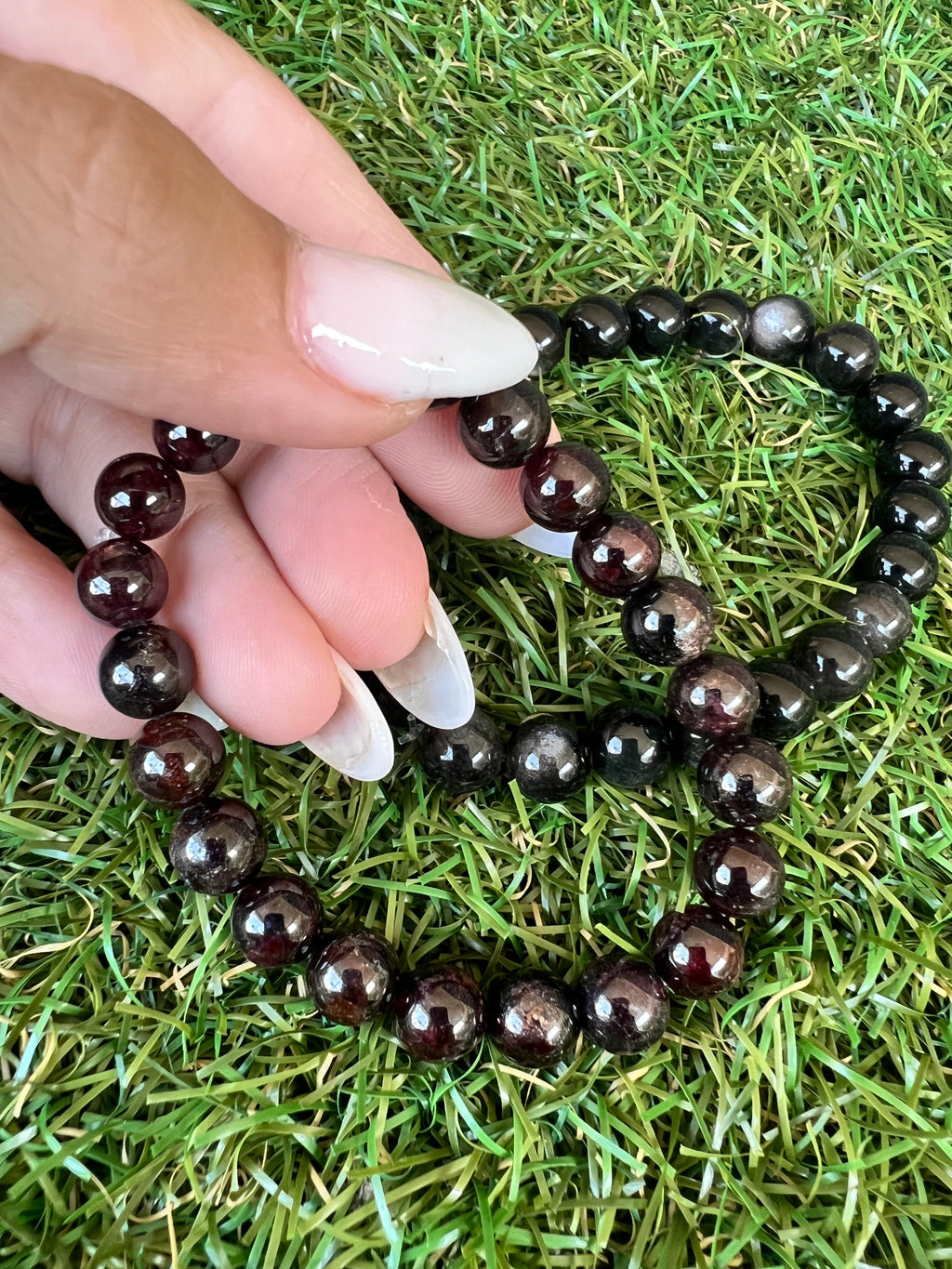 Natural Garnet Bracelet – Passion, Love, Vitality & Confidence | 8 mm