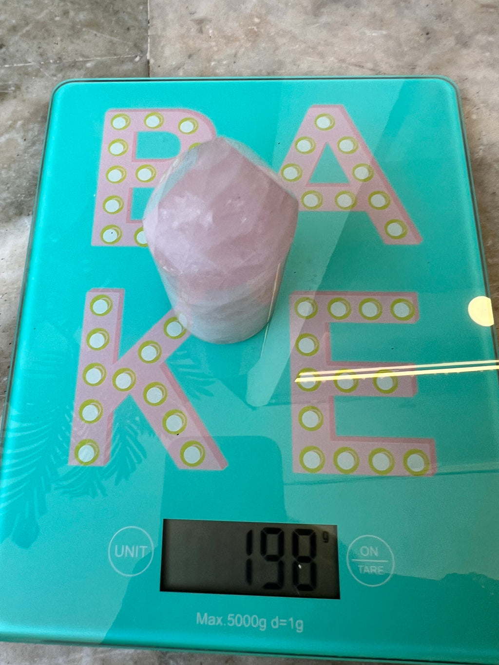 Natural Rose Quartz Cylindrical Tower | Love & Emotional Healing Crystal Point