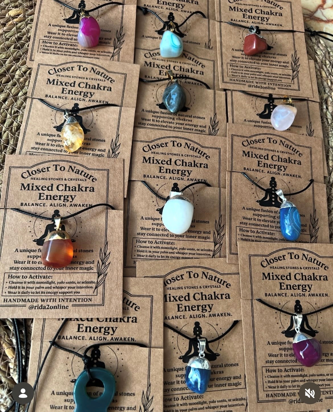 Natural Polished Crystal Pendant Necklace