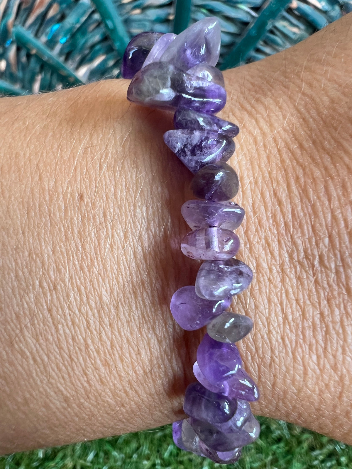 Natural Amethyst Zodiac Bracelet – Calm, Protection & Intuition | Pisces, Aquarius & Sagittarius