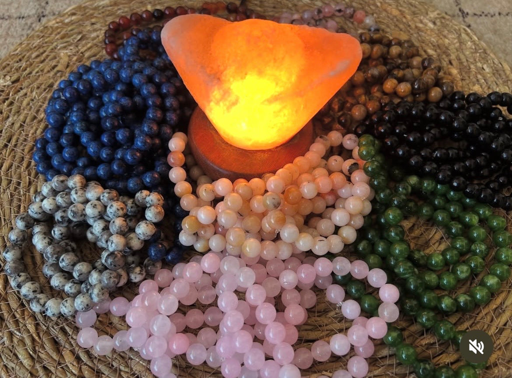Purifying Himalayan Salt Lotus Lamp