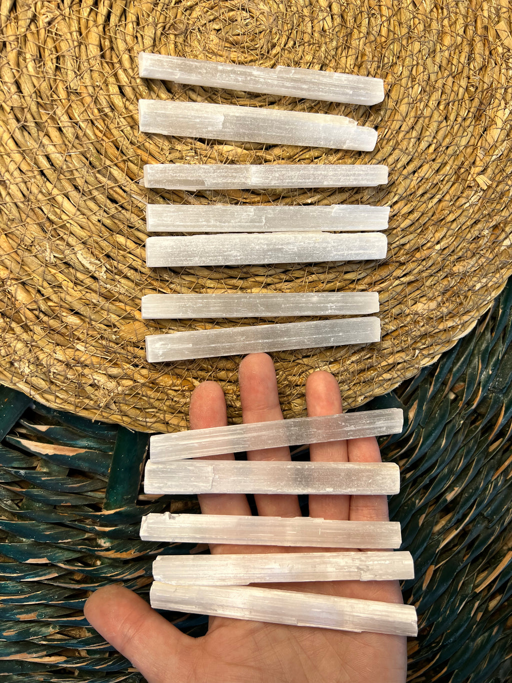 Natural Selenite Cleansing Wand