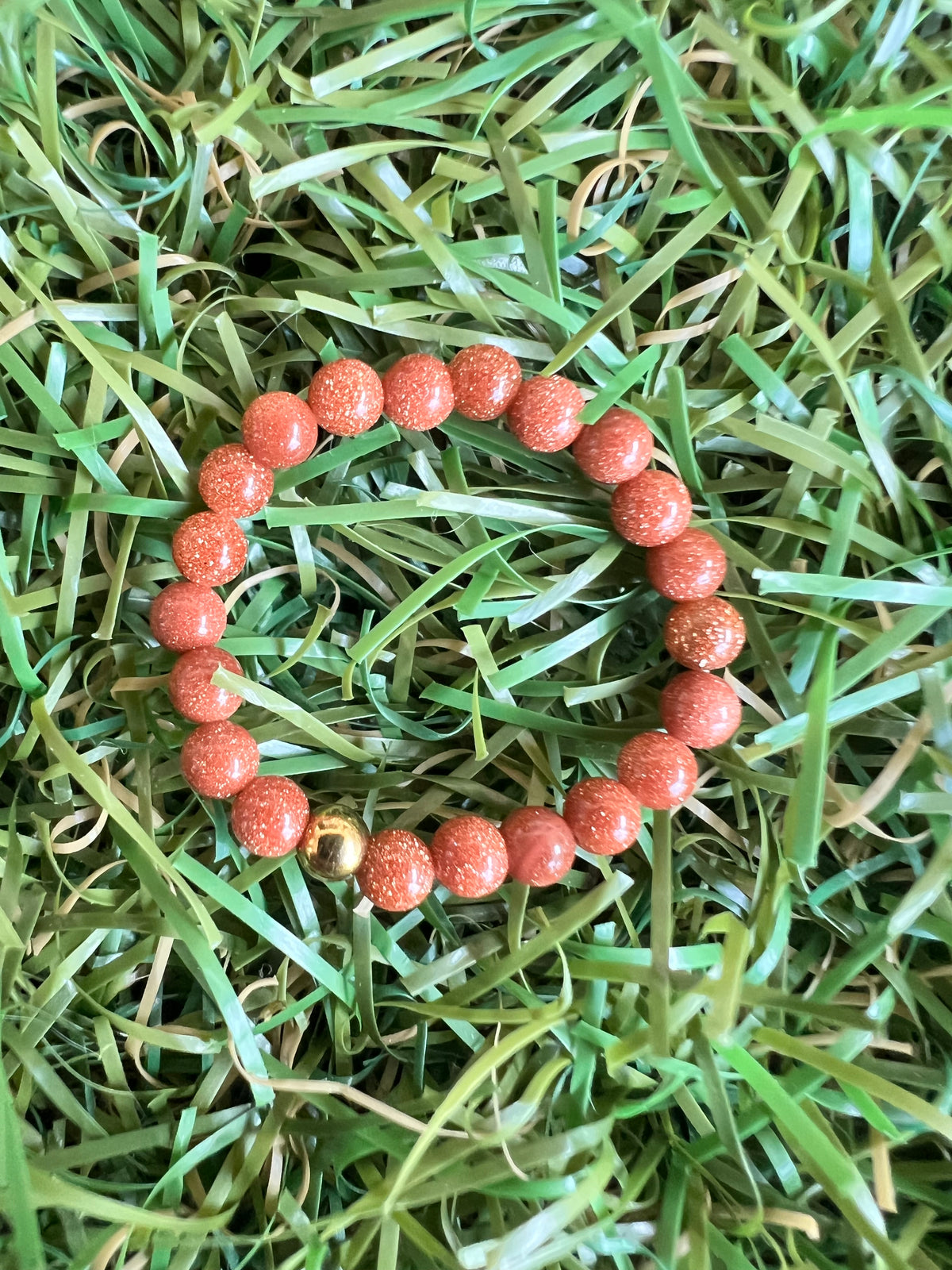 Natural Elastic Gemstone Beaded Ring – Intention & Energy | 3 mm