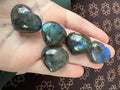 Natural Labradorite Heart