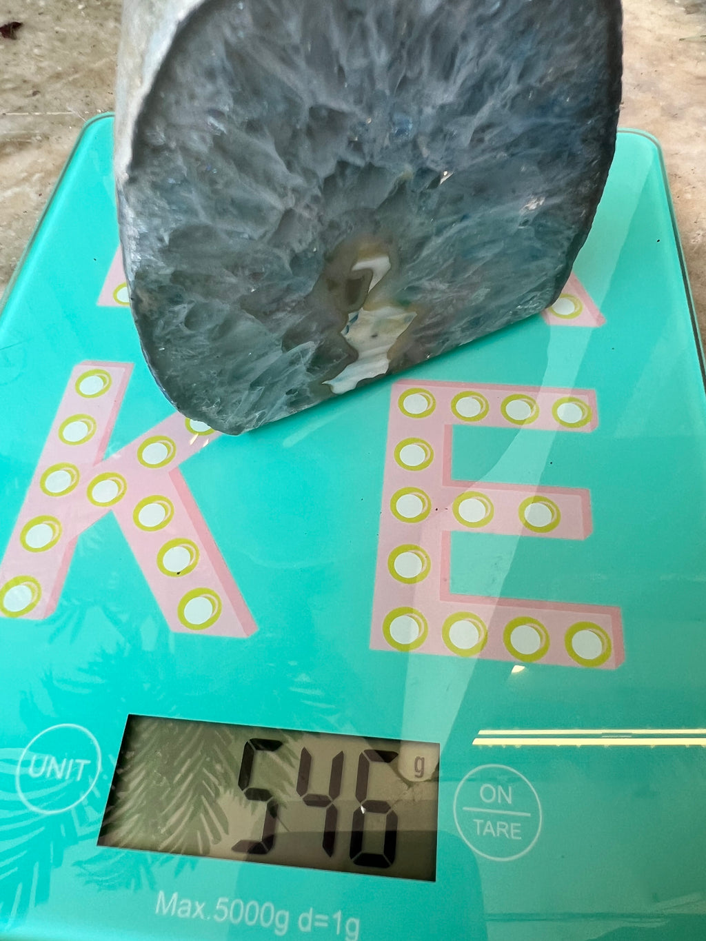 Natural Agate Freeform with Cut Base – 546 g