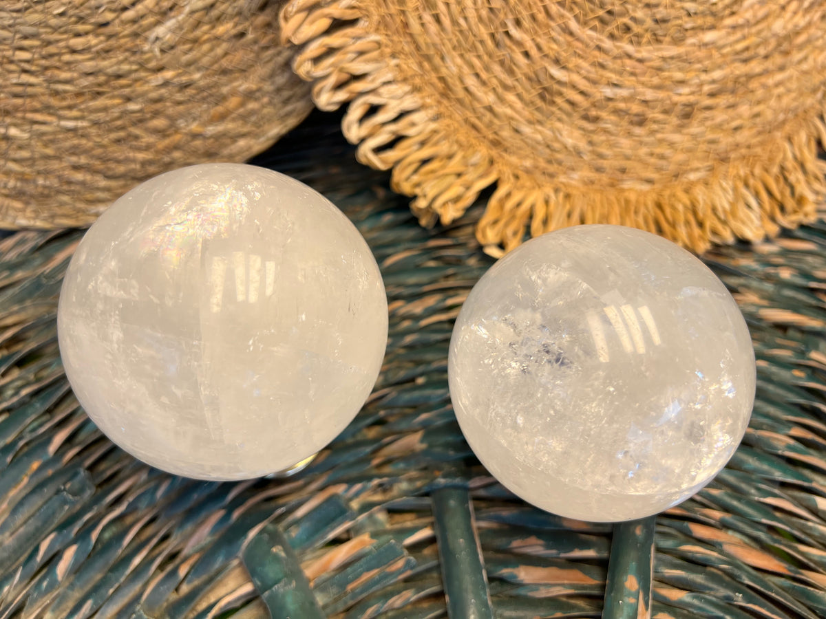 Natural Icelandic Calcite Sphere