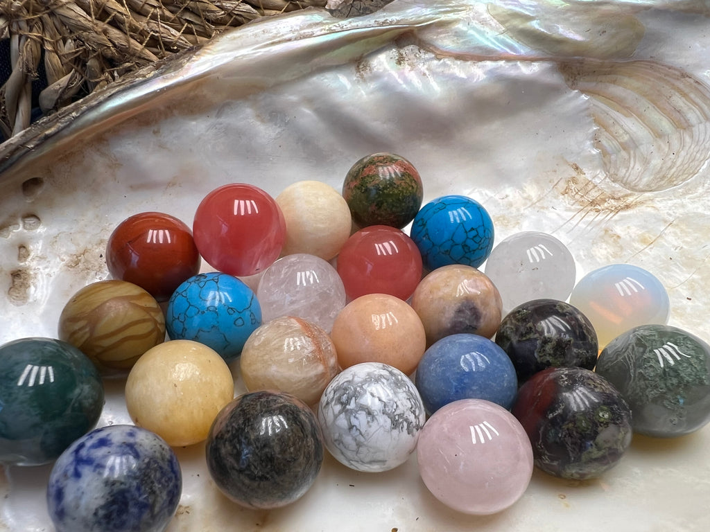 Natural Crystal Sphere Collection