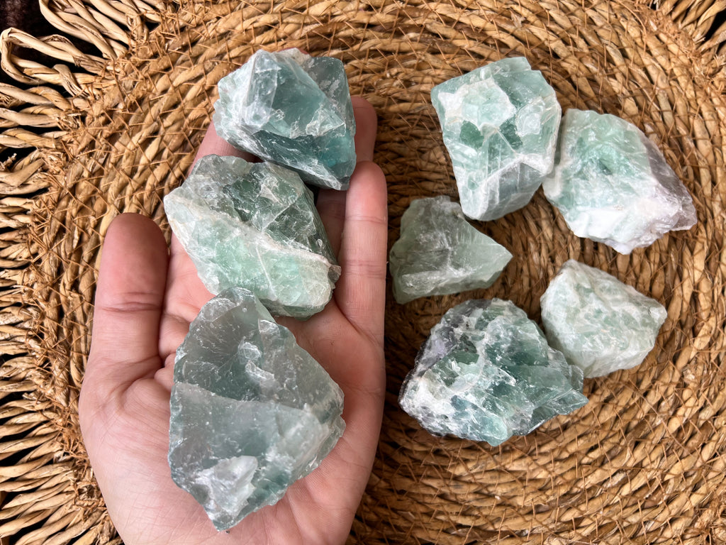 Natural Large Raw Fluorite