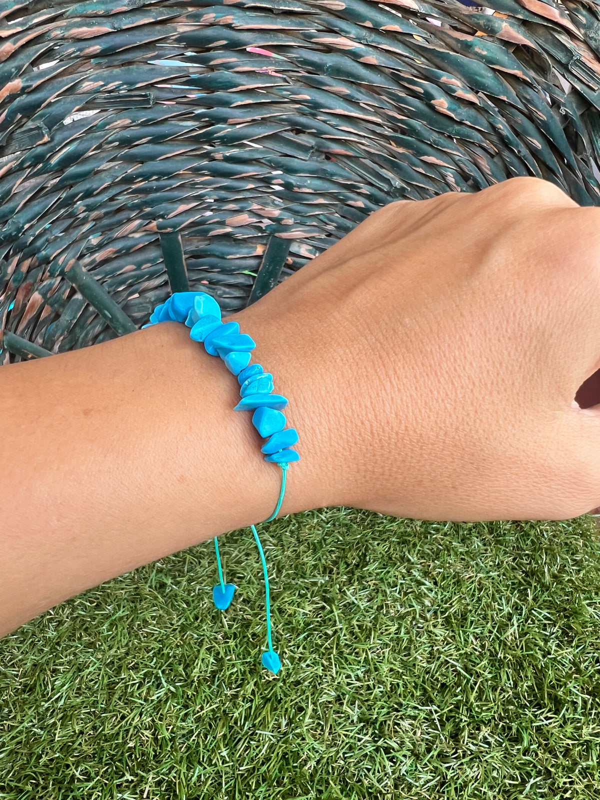 Turquoise Howlite Zodiac Bracelet – Peace, Communication & Calm | Sagittarius, Gemini & Virgo