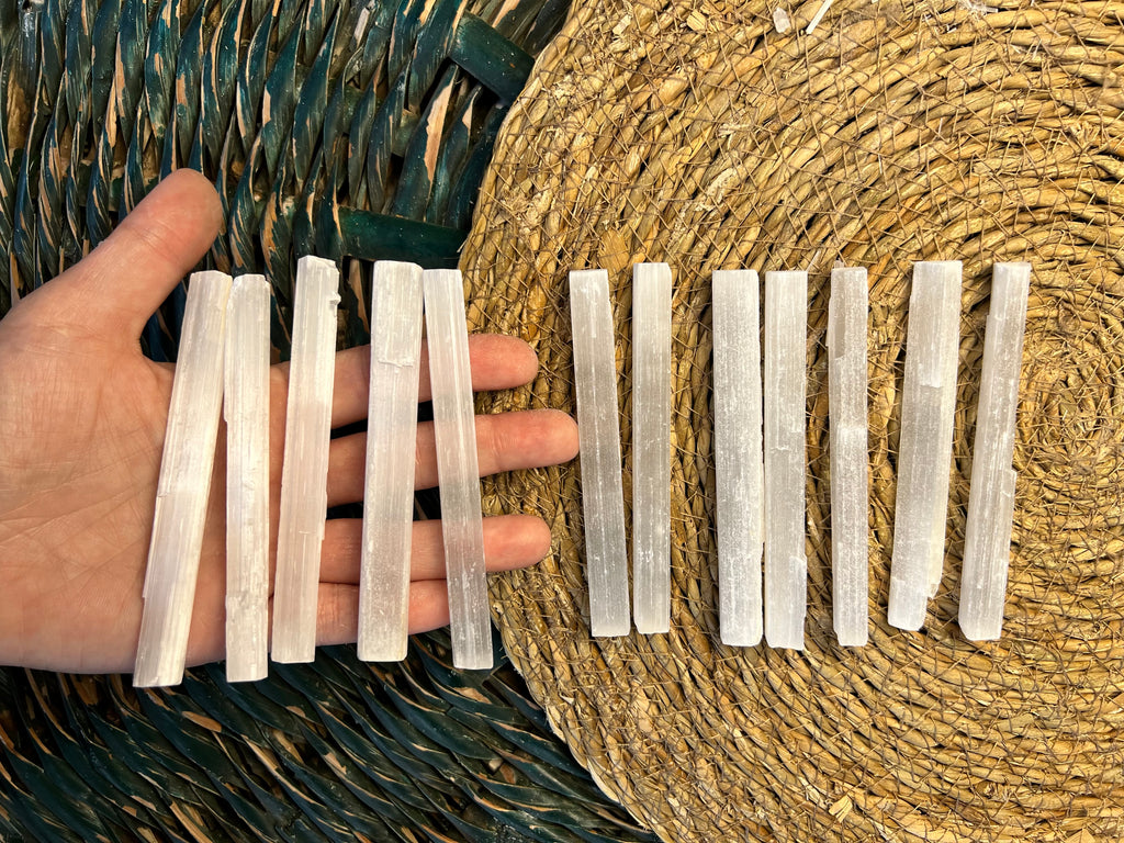Natural Selenite Cleansing Wand