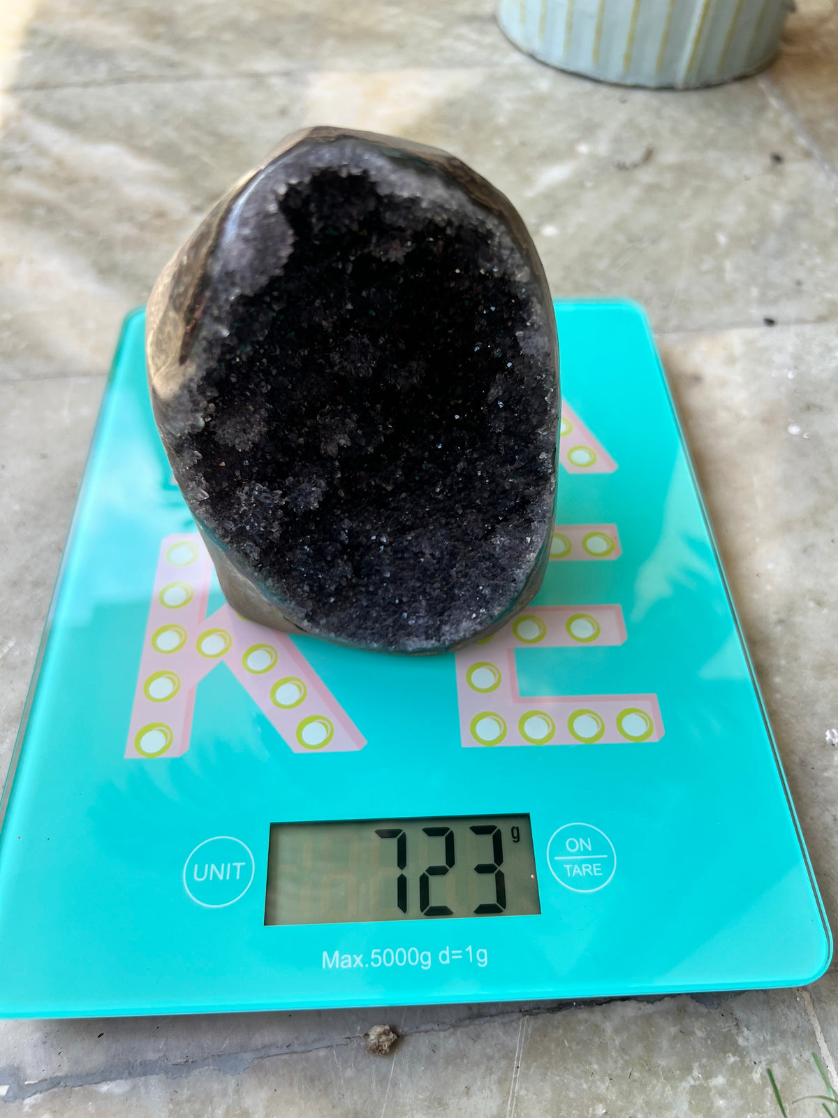 Natural Amethyst Druzy Freeform – Polished Standing Crystal | 723 g