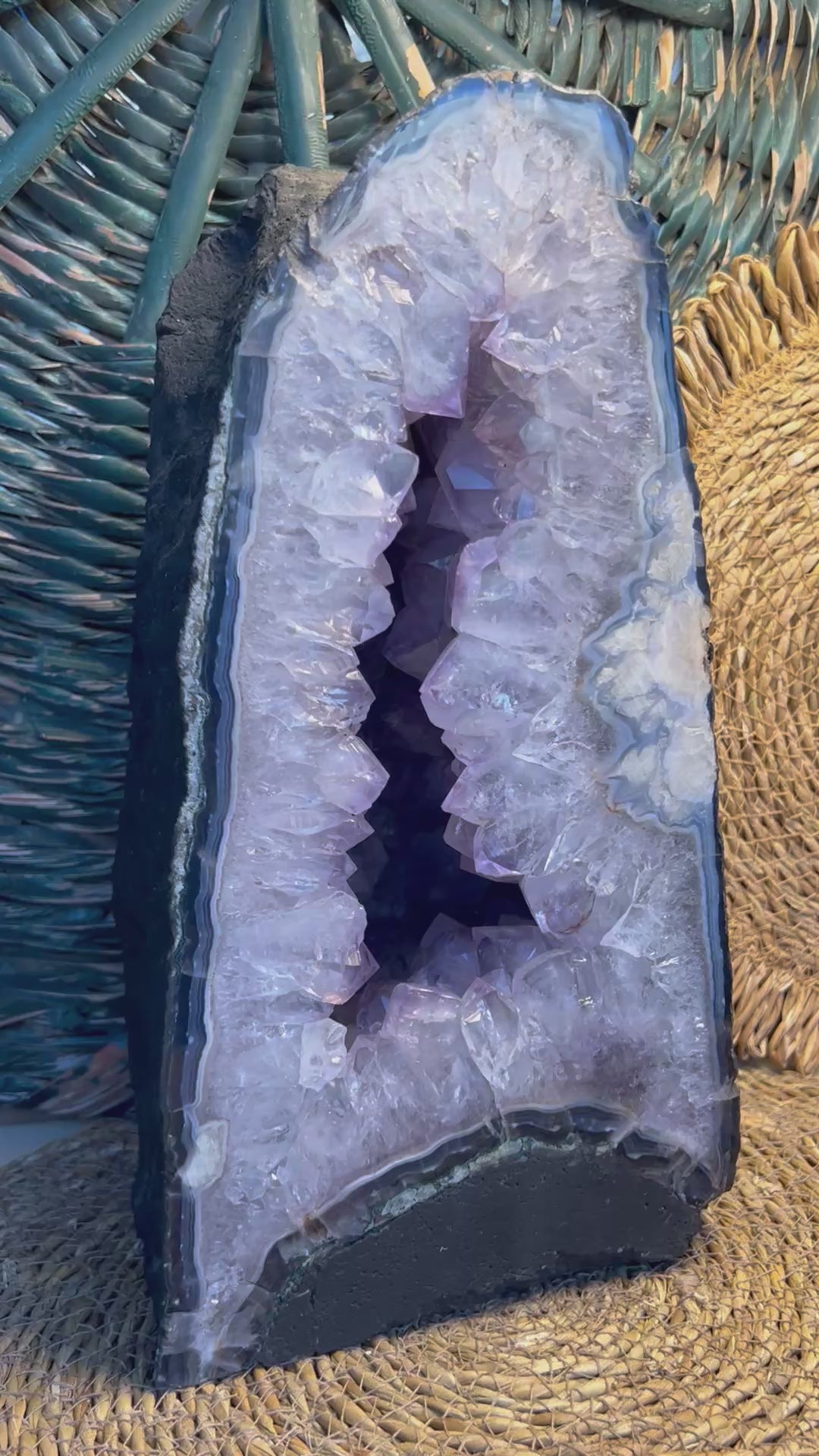 Natural Amethyst Cathedral Geode – Statement Display Crystal | 10.95 kg